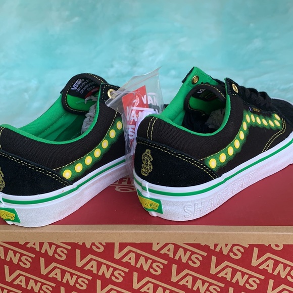 VANS OLD SKOOL PRO SHAKE JUNT Black/White WMNS - Picture 12 of 17